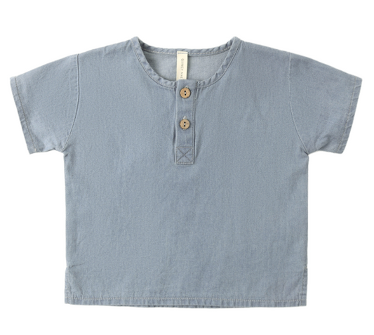 Henry Top | Chambray - The Yellow Canary