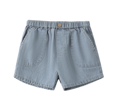 Utility Short | Chambray - The Yellow Canary