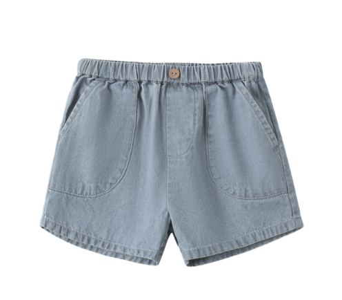 Utility Short | Chambray - The Yellow Canary