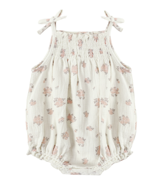 Betty Romper | Garden Rose - The Yellow Canary
