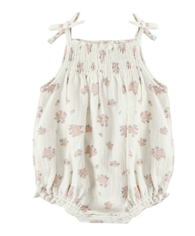 Betty Romper | Garden Rose - The Yellow Canary