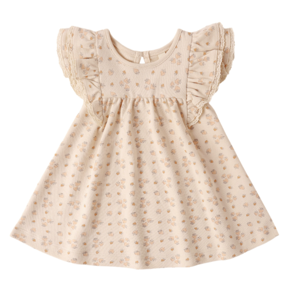 Flutter Dress | Strawberries - The Yellow Canary