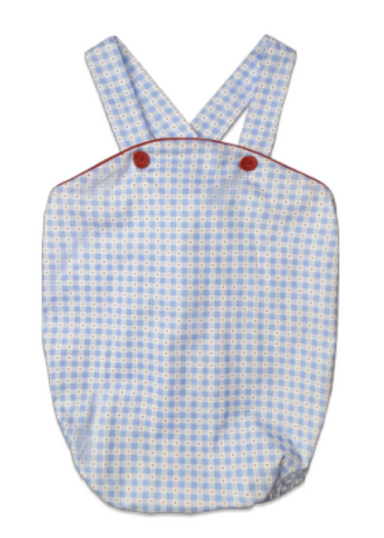 Cross back Bubble | Patriotic Plaid - The Yellow Canary