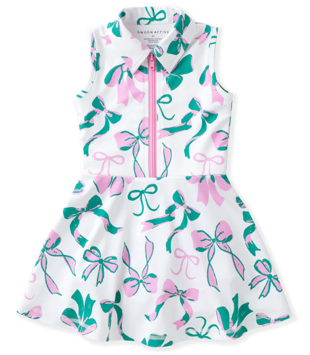 Country Club Bow Dress - The Yellow Canary