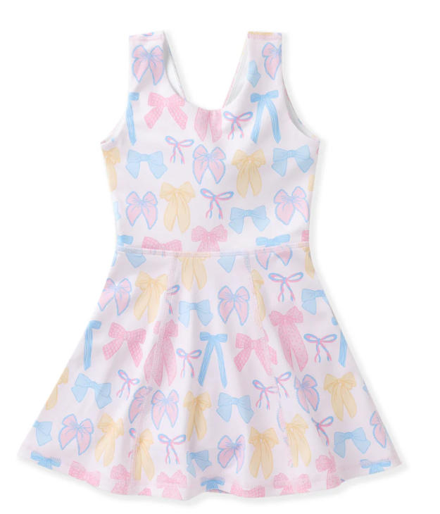 Spring Bows Dress - The Yellow Canary