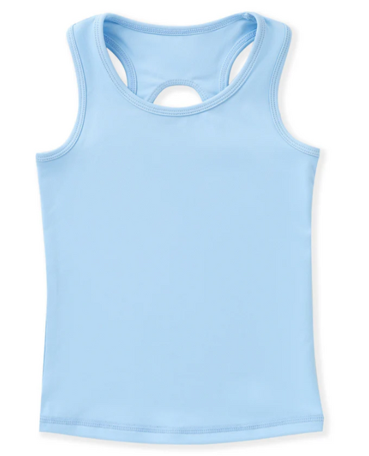 Blue Active Tank - The Yellow Canary