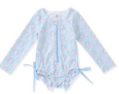 One Piece Swim | Ditsy Floral - The Yellow Canary