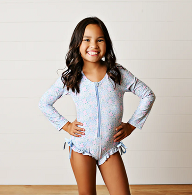 One Piece Swim | Ditsy Floral - The Yellow Canary