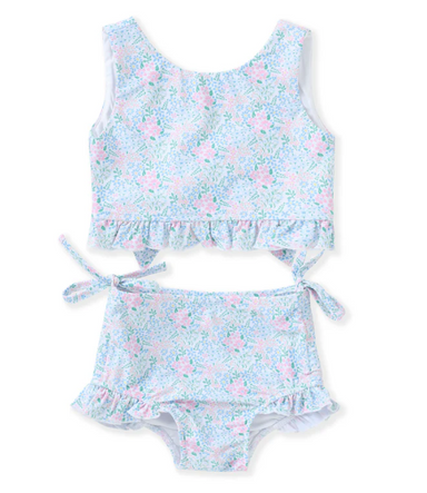 Two Piece Swim | Ditsy Floral - The Yellow Canary