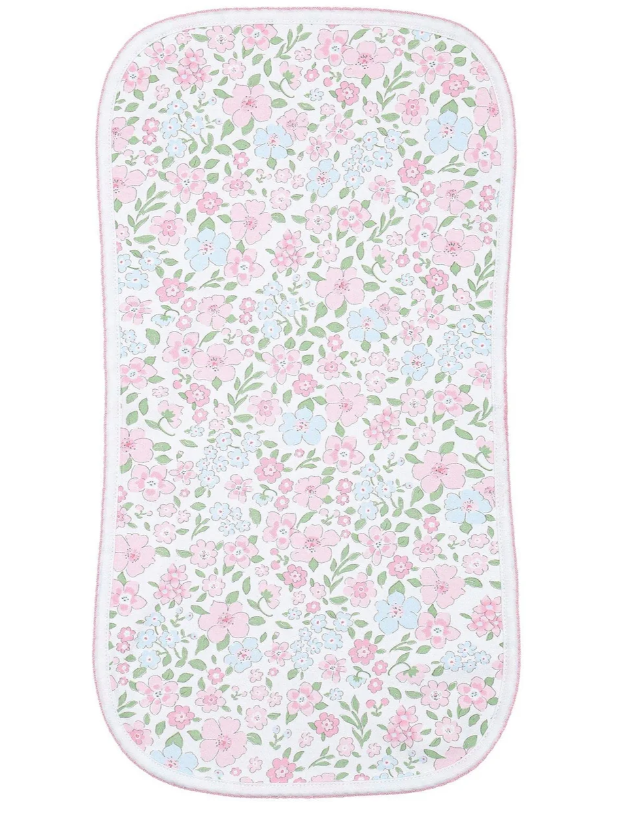 Burp Cloth | English Garden - The Yellow Canary