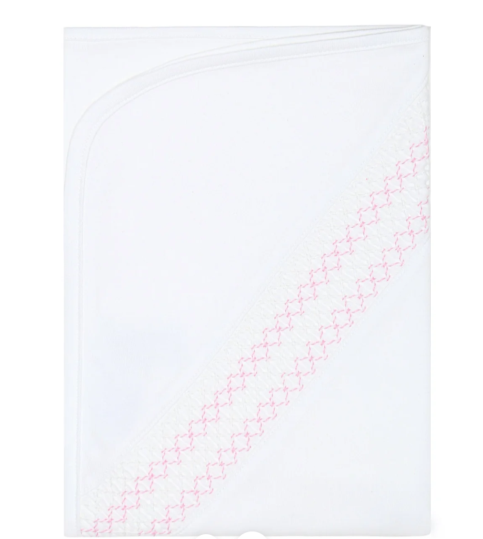 BABY BLANKET | SMOCKED GIRLS - The Yellow Canary