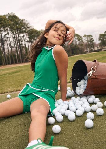 Tennis Dress | Green - The Yellow Canary