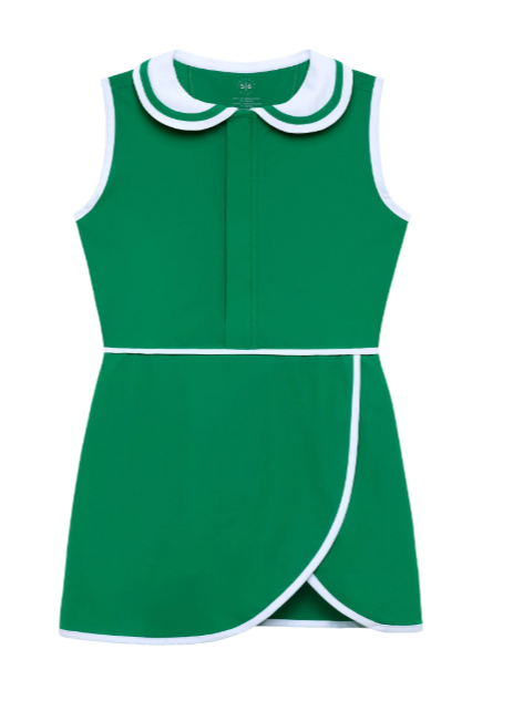 Tennis Dress | Green - The Yellow Canary