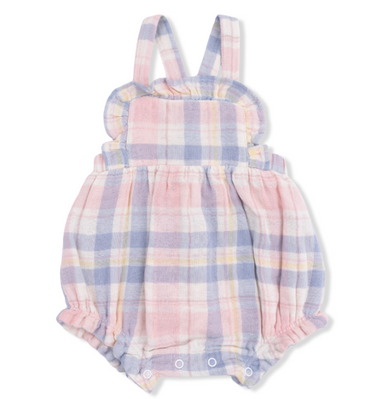 Oxford Bubble | Dusty Plaid - The Yellow Canary