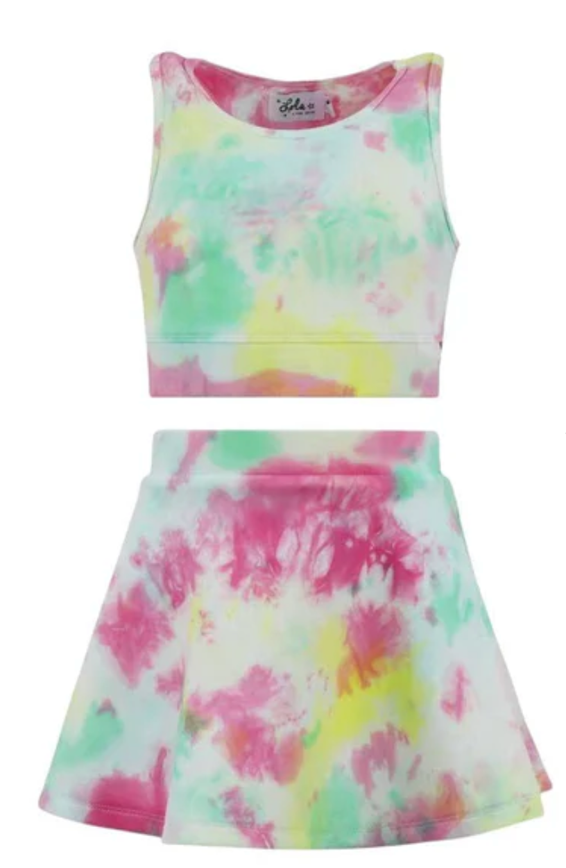 Tye Dye Tennis Set - The Yellow Canary