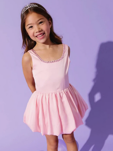 Pastel Gem Bubble Dress - The Yellow Canary