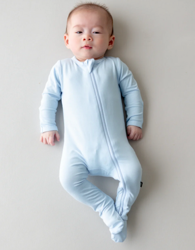 Zippered Footie | Breeze - The Yellow Canary