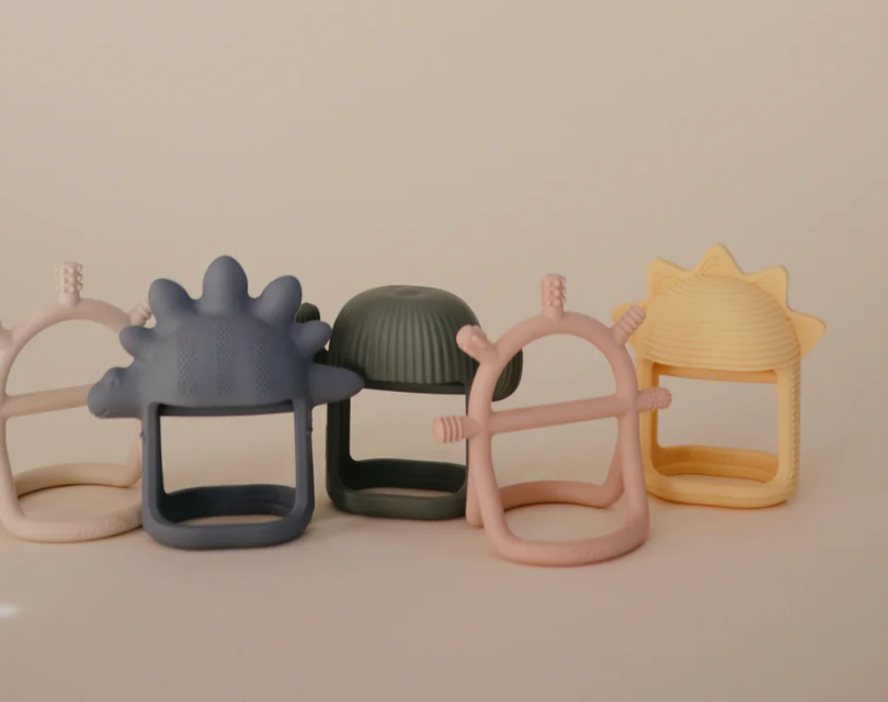 No-Drop Teether | Sun - The Yellow Canary