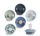 Silicone Pacifier 6-pack - The Yellow Canary