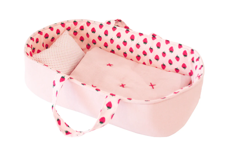 Doll Carrier Set | Strawberries - The Yellow Canary