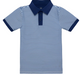Polo | Navy Stripe - The Yellow Canary