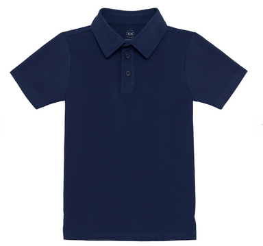 Polo | Navy Solid - The Yellow Canary