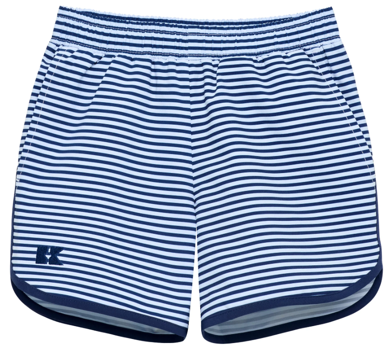 Super Short | Navy Thin Stripe - The Yellow Canary