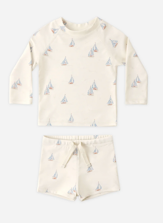 Rashguard Set Sail - The Yellow Canary
