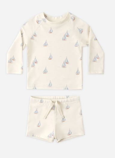 Rashguard Set Sail - The Yellow Canary