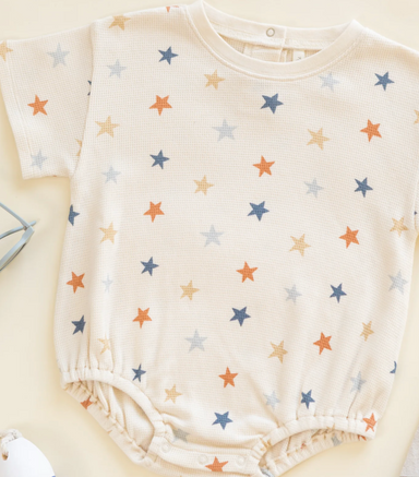 Bubble Romper | Stars - The Yellow Canary