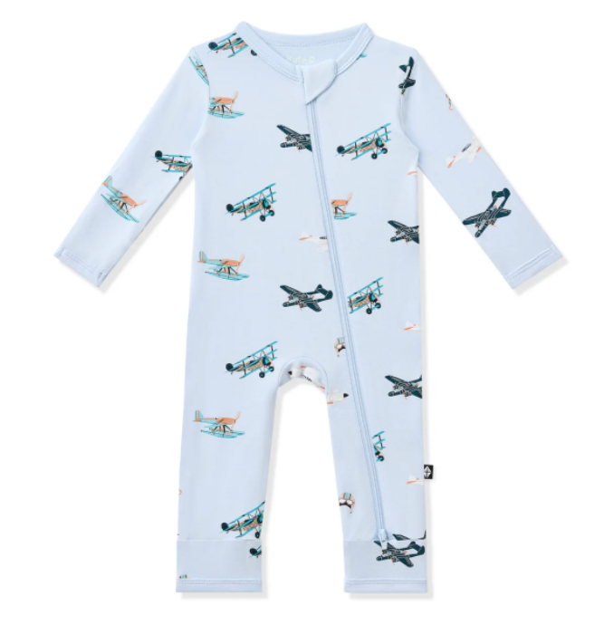 Zippered Romper | Take off - The Yellow Canary