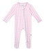 Zippered Footie | Gingham Thistle - The Yellow Canary