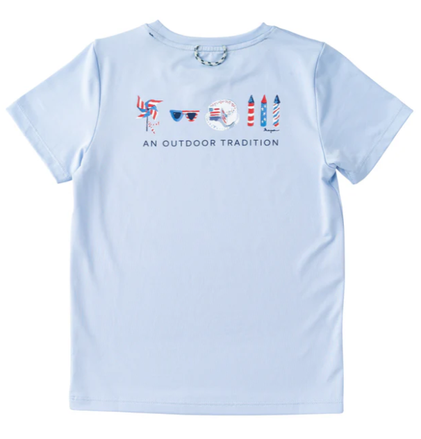 Performance T-shirt | Americana Fourth - The Yellow Canary