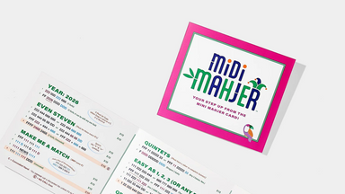 Mini Mahjer Midi Card - The Yellow Canary
