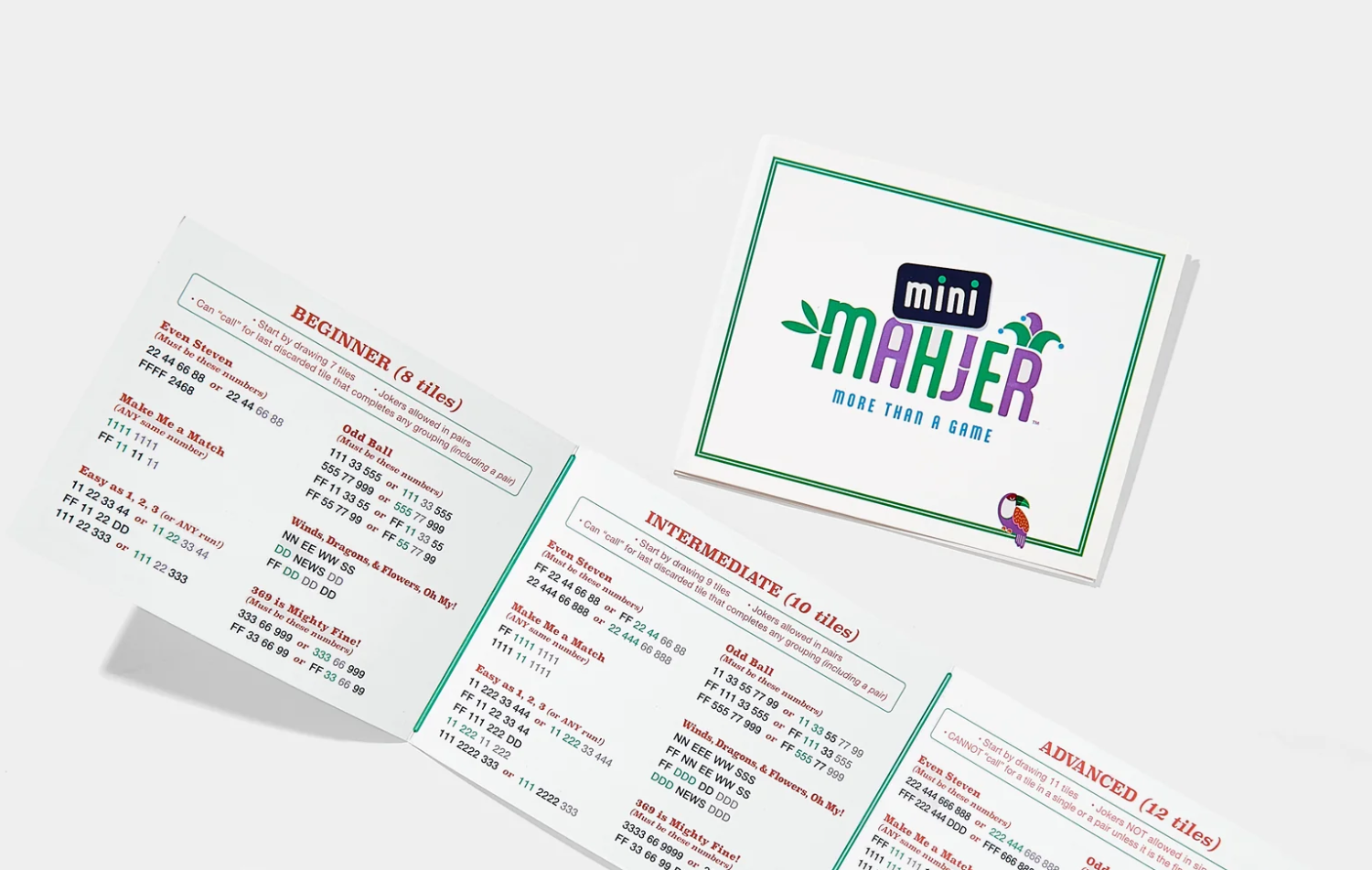 Mini Mahjer Card