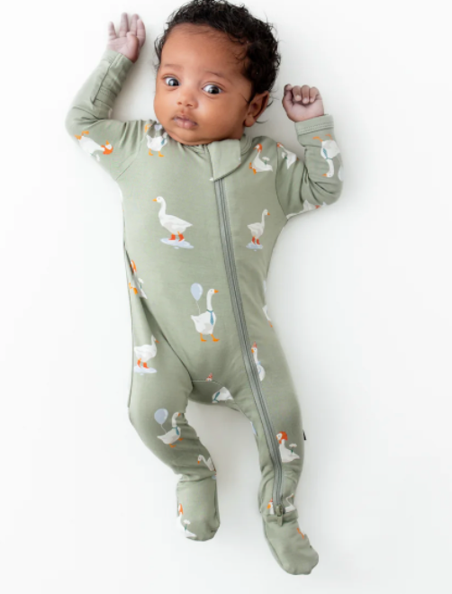 Zippered Footie | Silly Goose