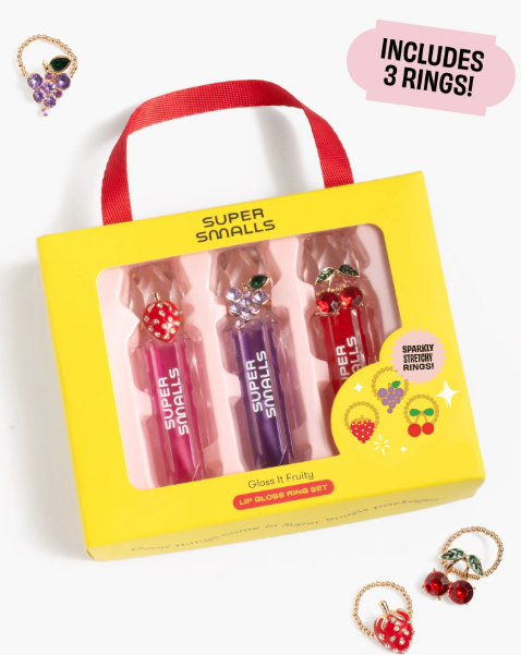Lip Gloss Ring Set