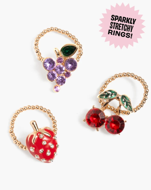 Lip Gloss Ring Set
