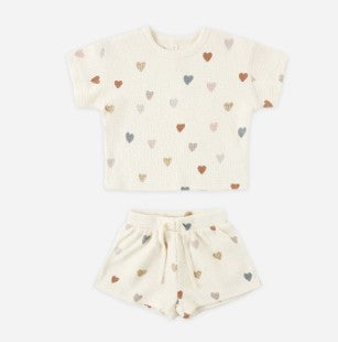 Waffle Set | Confetti Hearts
