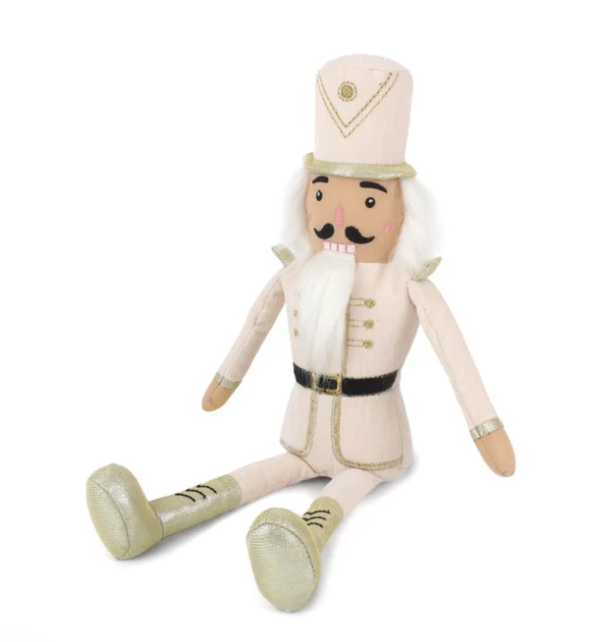 Cream & Gold Nutcracker