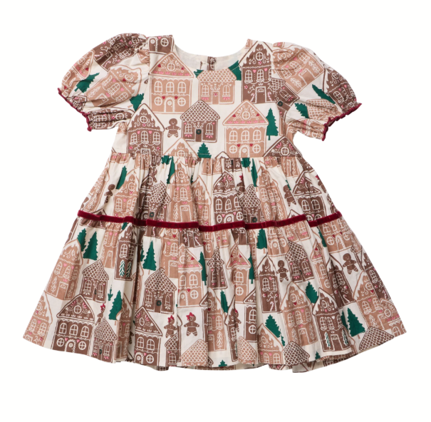Eliza Dress | Gingerbread