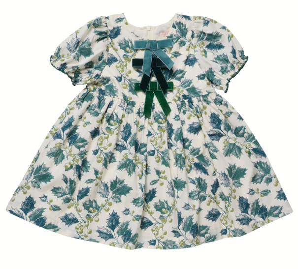 Hermoine Dress | Green Holly