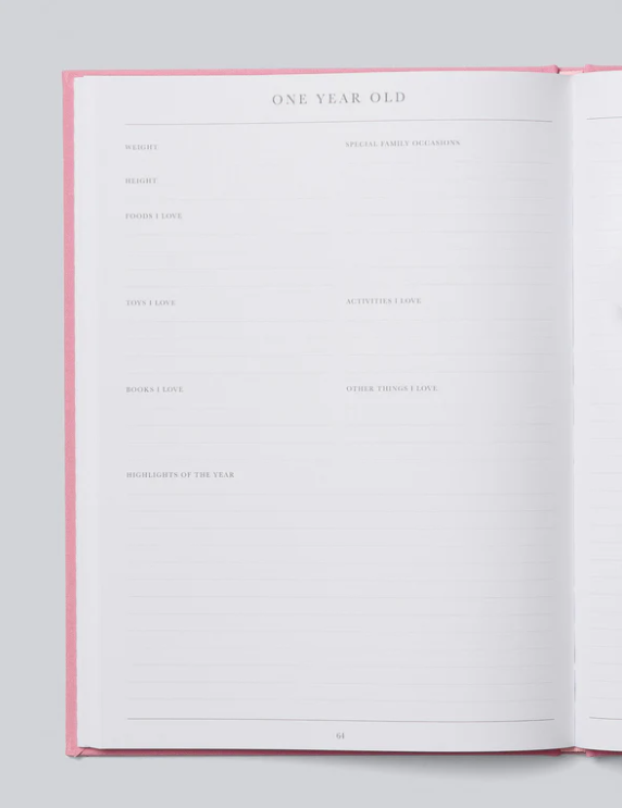 Baby | Birth to Five Years (pink)