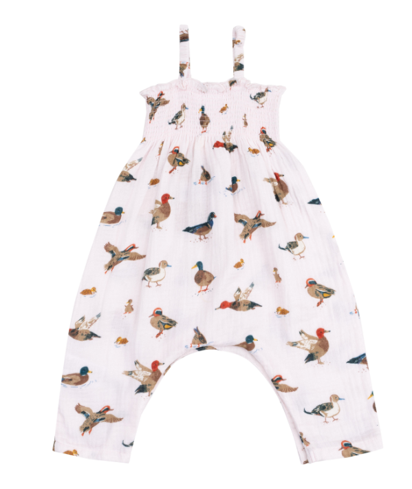 Romper| Ducks Pink