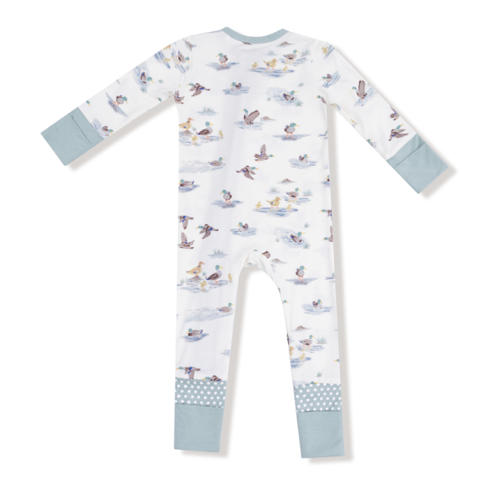 Migrating Mallards | Zip Romper