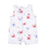 Shortie Romper | Crayon Crabs - The Yellow Canary