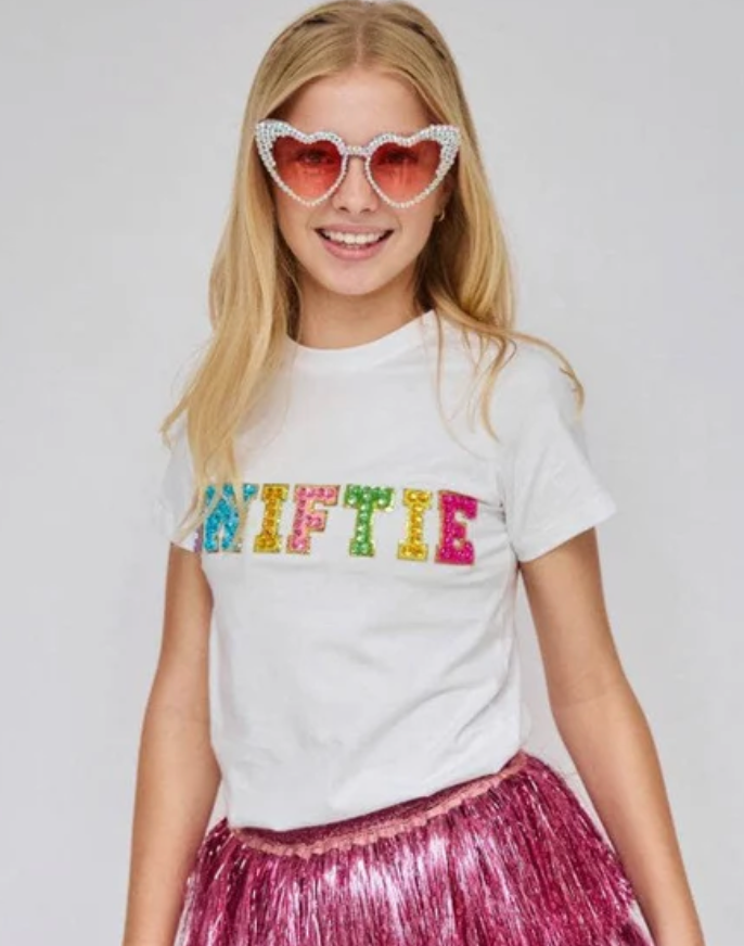 Crystal Tee Swiftie - The Yellow Canary