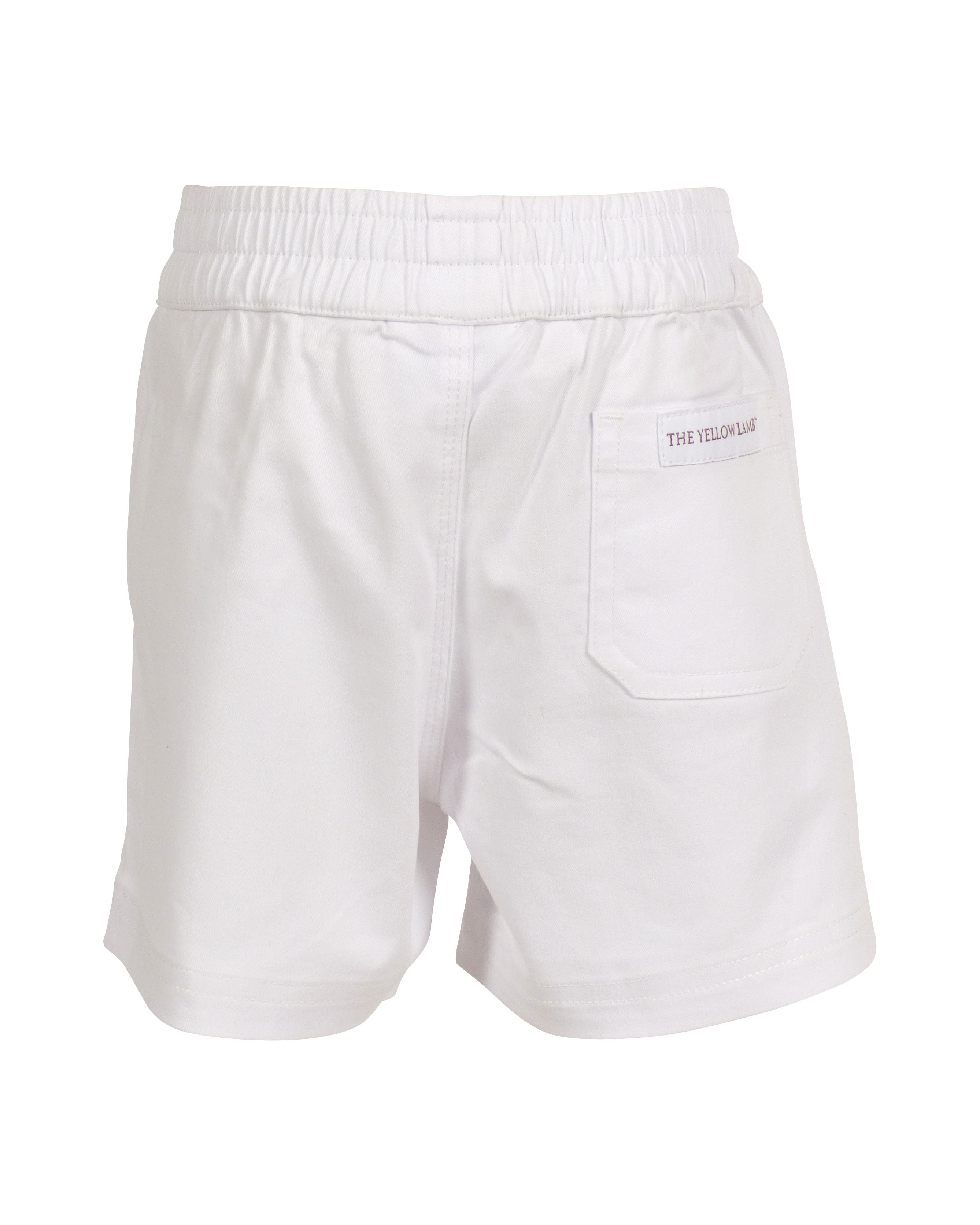 Sebastian Pull on short | White