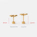 Earrings | Bow Stud - The Yellow Canary