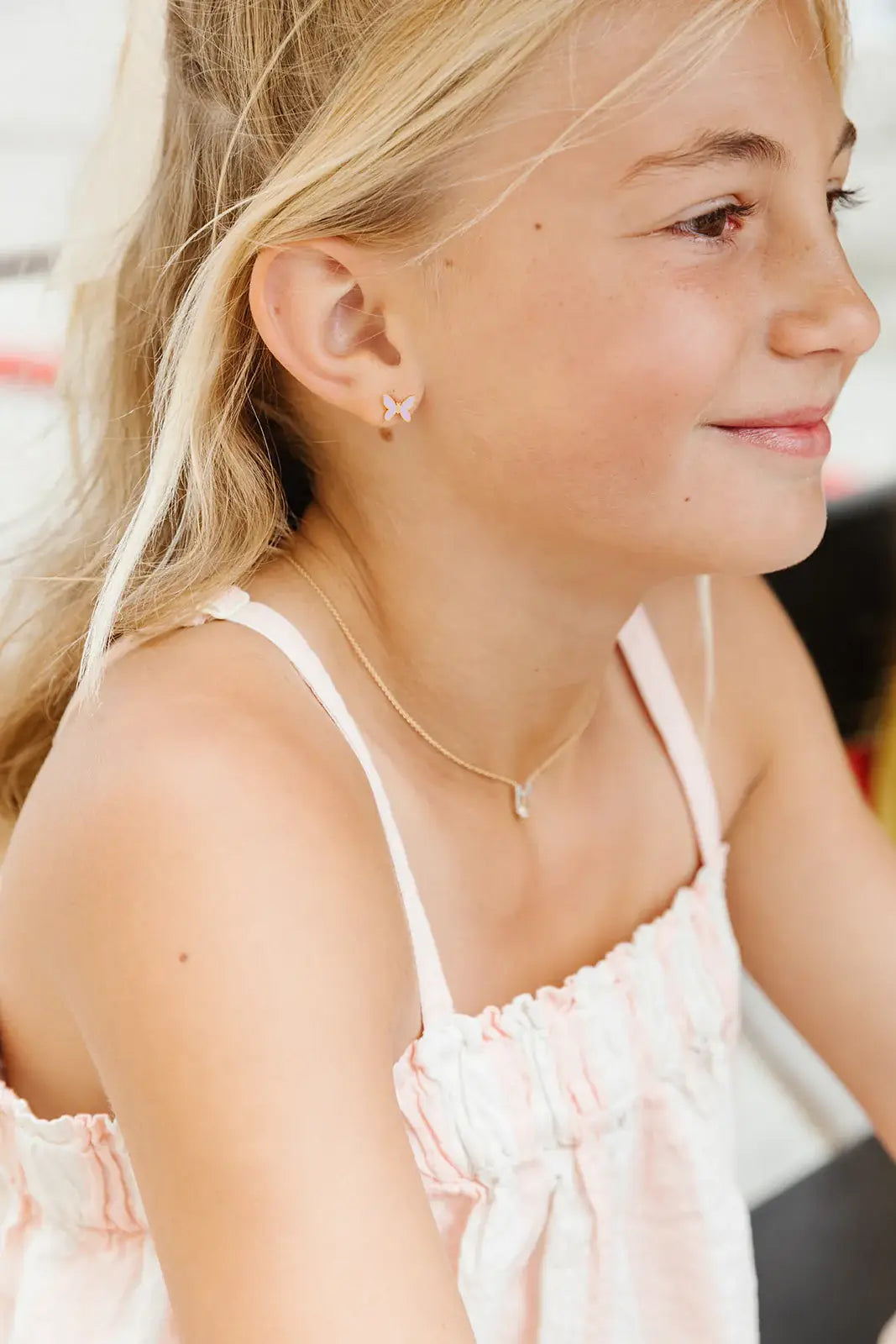 Enamel Butterfly: Blush